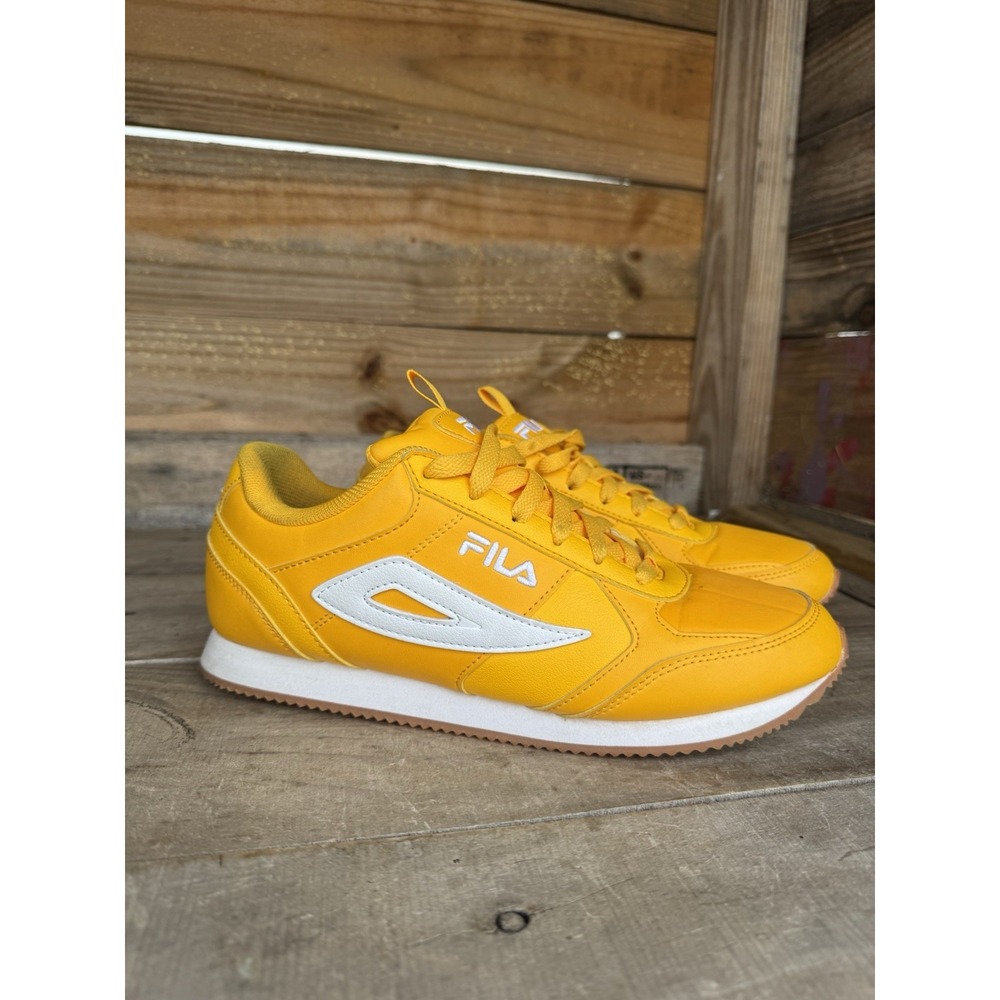 FILA‎ ZELLINI GUM SNEAKERS Unisex Women's Size 9  Yellow